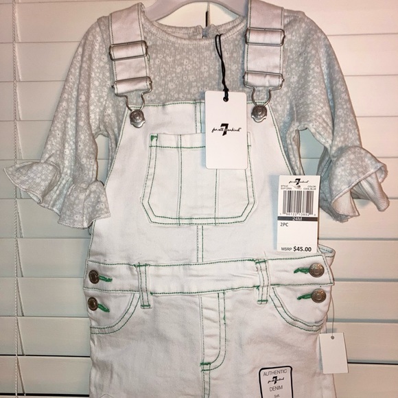 7 For All Mankind Other - Girls 7 For All Mankind Overalls